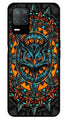 Owl Pattern Metal Mobile Case for Realme Narzo 30 5G   (Design No -42)