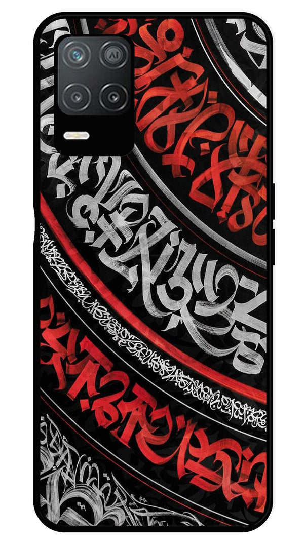 Qalander Art Metal Mobile Case for Realme 8 5G   (Design No -49)