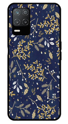 Floral Pattern  Metal Mobile Case for Realme Narzo 30 5G