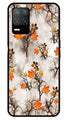 Autumn leaves Metal Mobile Case for Realme 8 5G   (Design No -55)