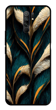 Feathers Metal Mobile Case for Redmi 9 Prime