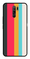 Muted Rainbow Metal Mobile Case for Redmi 9 Prime   (Design No -31)