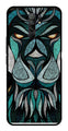 Lion Pattern Metal Mobile Case for Redmi 9 Prime   (Design No -40)