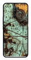Map Design Metal Mobile Case for Redmi 9 Prime   (Design No -54)