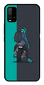 Bike Lover Metal Mobile Case for Redmi 9 Power   (Design No -05)