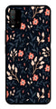 Floral Pattern Metal Mobile Case for Redmi 9 Power   (Design No -10)