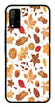 Autumn Leaf Metal Mobile Case for Redmi 9 Power   (Design No -19)