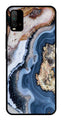 Marble Design Metal Mobile Case for Redmi 9 Power   (Design No -53)