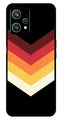 MultiColor Arrow Metal Mobile Case for Realme 9 Pro Plus 5G   (Design No -04)