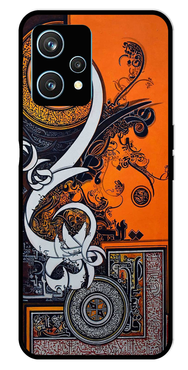 Qalander Art Metal Mobile Case for Realme 9 Pro Plus 5G   (Design No -16)