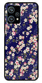 Flower Design Metal Mobile Case for Realme 9 Pro Plus 5G   (Design No -25)