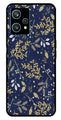 Floral Pattern  Metal Mobile Case for Realme 9 Pro Plus 5G   (Design No -52)