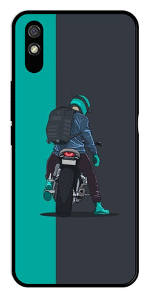 Bike Lover Metal Mobile Case for Redmi 9a