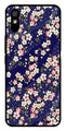 Flower Design Metal Mobile Case for Redmi 9a   (Design No -25)