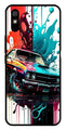Vintage Car Metal Mobile Case for Redmi 9a   (Design No -29)
