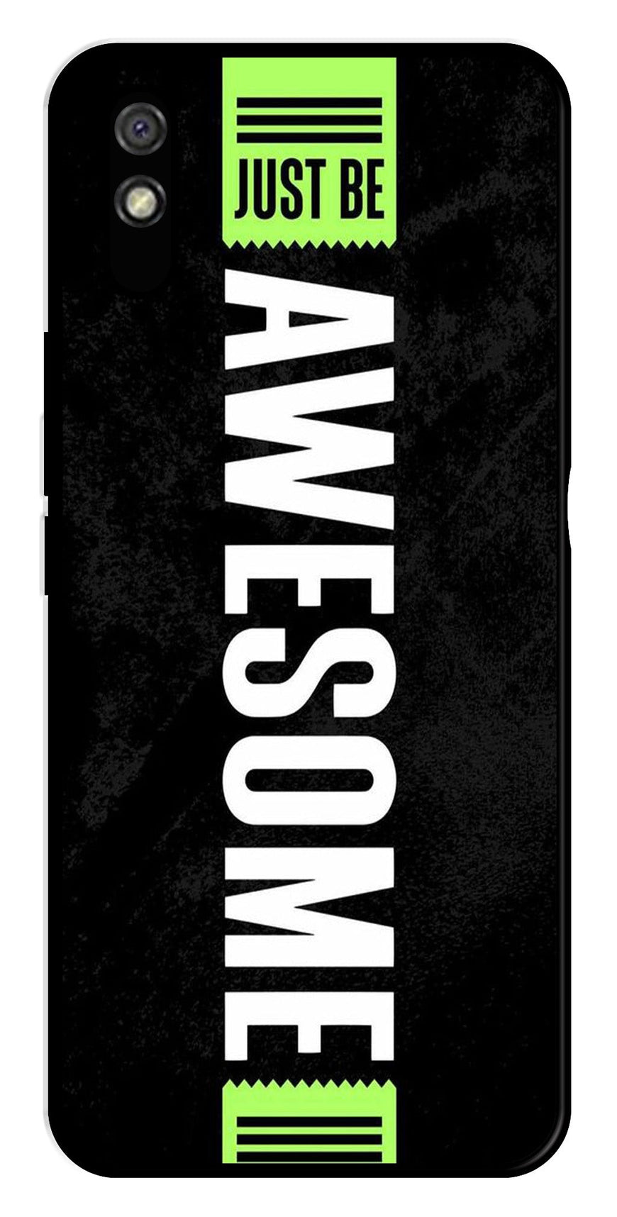 Awesome Metal Mobile Case for Redmi 9a   (Design No -33)