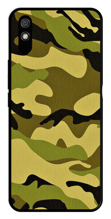 Army Pattern Metal Mobile Case for Redmi 9a