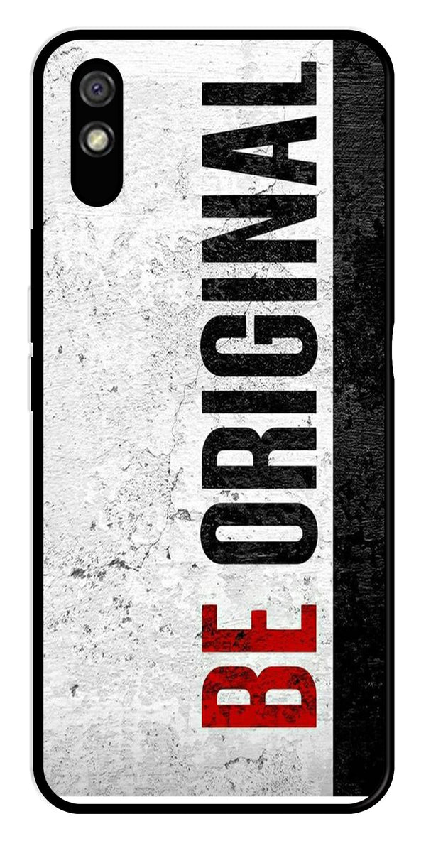 Be Original Metal Mobile Case for Redmi 9a   (Design No -38)