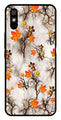 Autumn leaves Metal Mobile Case for Redmi 9a   (Design No -55)