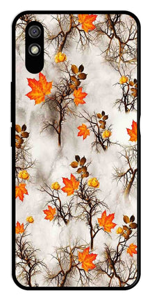 Autumn leaves Metal Mobile Case for Redmi 9a