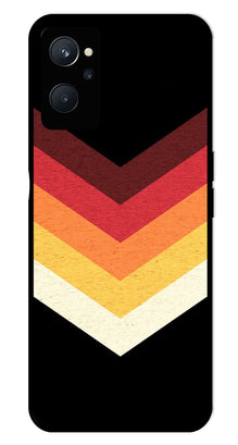 MultiColor Arrow Metal Mobile Case for Realme 9i