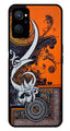 Qalander Art Metal Mobile Case for Realme 9i   (Design No -16)