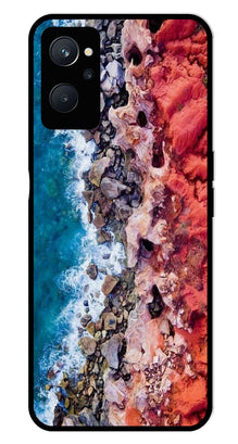 Sea Shore Metal Mobile Case for Realme 9i