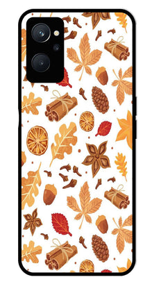 Autumn Leaf Metal Mobile Case for Realme 9i