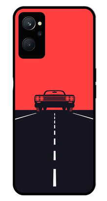 Car Lover Metal Mobile Case for Realme 9i