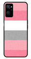 Pink Pattern Metal Mobile Case for Realme 9i   (Design No -23)