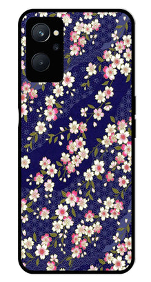 Flower Design Metal Mobile Case for Realme 9i