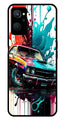 Vintage Car Metal Mobile Case for Realme 9i   (Design No -29)