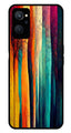 Modern Art Colorful Metal Mobile Case for Realme 9i   (Design No -47)