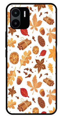 Autumn Leaf Metal Mobile Case for Redmi A2