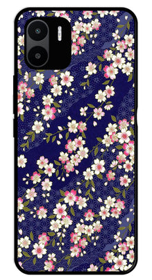 Flower Design Metal Mobile Case for Redmi A2