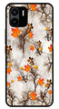 Autumn leaves Metal Mobile Case for Redmi A1   (Design No -55)