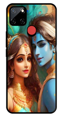 Lord Radha Krishna Metal Mobile Case for Realme C12