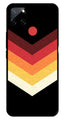 MultiColor Arrow Metal Mobile Case for Realme C25   (Design No -04)