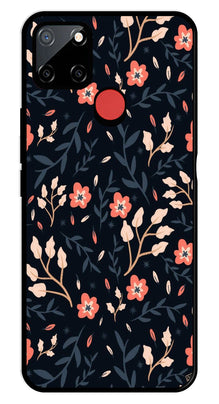 Floral Pattern Metal Mobile Case for Realme C12