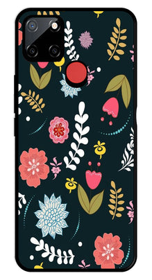 Floral Pattern2 Metal Mobile Case for Realme C25