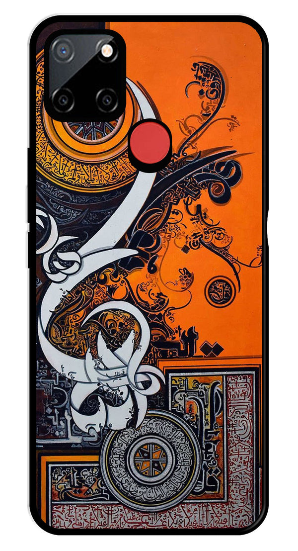 Qalander Art Metal Mobile Case for Realme C12   (Design No -16)