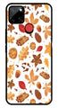 Autumn Leaf Metal Mobile Case for Realme C12   (Design No -19)