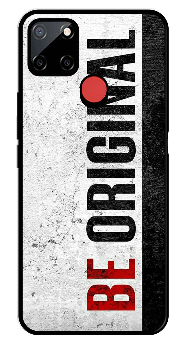 Be Original Metal Mobile Case for Realme C12   (Design No -38)
