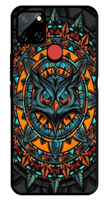 Owl Pattern Metal Mobile Case for Realme C12