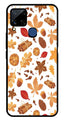 Autumn Leaf Metal Mobile Case for Realme C15   (Design No -19)