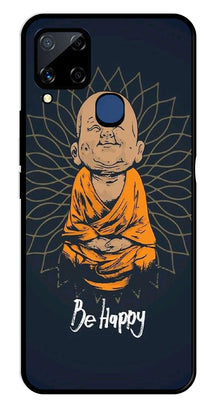 Be Happy Metal Mobile Case for Realme C15
