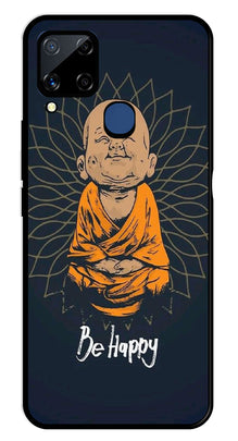Be Happy Metal Mobile Case for Realme C15