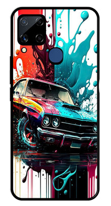 Vintage Car Metal Mobile Case for Realme C15