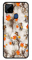 Autumn leaves Metal Mobile Case for Realme C15   (Design No -55)