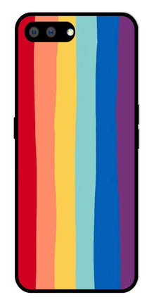 Rainbow MultiColor Metal Mobile Case for Realme C2
